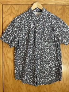 Penguin Munsingwear Shirt Sleeve Shirt Smal Floral Print Size Large - Picture 1 of 6