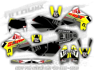 NitroMX Graphics Kit SUZUKI DRZ 400 E SM 1999 - 2015 2016 2017 2018 2019 2020 MX - Picture 1 of 1