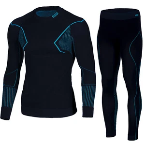 Ski Funktionsunterwäsche Set Funktionsshirt Funktionshose Shirt Hose Thermo - Bild 1 von 15