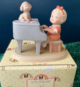 Memories of Yesterday: Why Don't You Sing Along? #522600 with Box, 1991 Enesco - Picture 1 of 22
