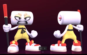 superplastic BAD SUSHI vinyl figure ROLLY ROYCE chopstick 1:18 SOLD OUT FOREVER! - Picture 1 of 7