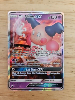 Mr. Mime GX 56/168 Celestial Storm NM Ultra Rare Pokemon Card - Image 1 of 2