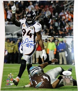 DeMarcus Ware Autographed 8x10 Photograph (James Spence COA) - Picture 1 of 3