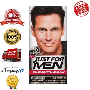 Just For Men Shampoo In Haircolour Patented Grey Target Subtle Tones Real Black - Picture 1 of 2