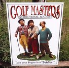 Three Stooges Golf Masters Academy panneau métallique étain vintage bar de garage ancien rustique 