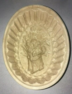 Antike Bürgerkriegszeit Farina Form Weizen Schock Hochrelief Muster Design Küche - Bild 1 von 12