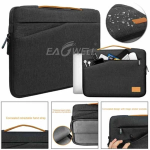 Laptop Sleeve Case Bag Cover Handle For MacBook Air Pro Lenovo HP Dell 14"/15" - Picture 1 of 11