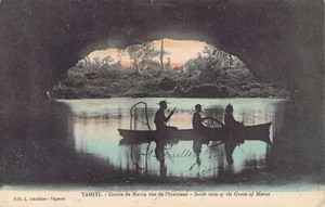 TAHITI - Grotte de Maraa vue de l'intérieur - Ed. L. Gauthier - Picture 1 of 2
