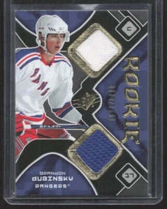 2007-08 SPX PATCH GRADON DUBINSKY ROOKIE /1599 #196 - Picture 1 of 2