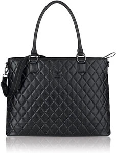 New Solo Waldorf 15.6 Inch Laptop Tote, Black - Picture 1 of 6