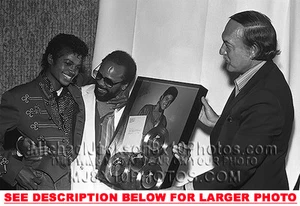 FOTO DE SUSPENSO MICHAEL JACKSON 1984 1xRARA 8x10 - Imagen 1 de 1