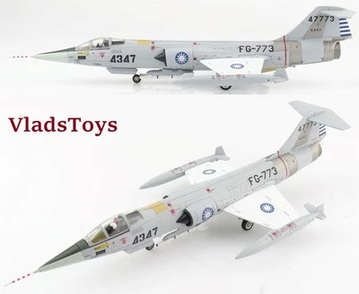  Hobby Master 1/72 F-104G Starfighter ROCAF 3rd TFW 8th TFS #4347 Taiwan HA1072 - Image 1 of 4