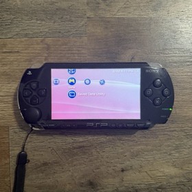 Sony PSP 1001 Black Handheld Console Tested Working New Battery