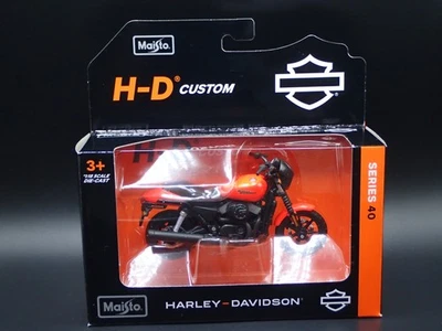 2015 15 STREET 750 HARLEY DAVIDSON MOTORCYCLE MAISTO SERIES 40 1/18 MODEL BIKE - Image 1 of 4