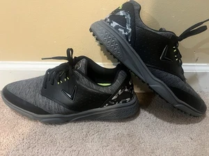 Callaway Coronado V2 Golf Shoe ☆ Spikeless Men's Size 11 D ☆ Black Gray CG401BGR - Picture 1 of 8