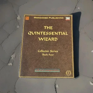 The Quintessential Wizard Mongoose Publishing dungeon & Dragons (aggiornato V3.5) - Foto 1 di 12