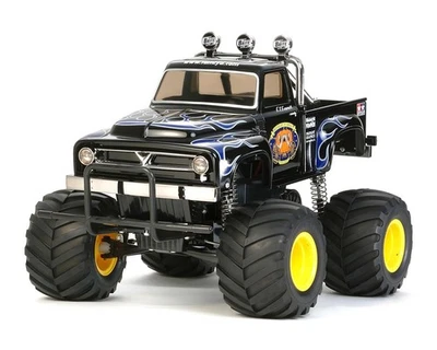 Tamiya Midnight Pumpkin 1/12 2WD Electric Monster Truck Kit (Black Edition) - Image 1 of 4