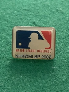 MLB MAJOR LEAGUE BASEBALL PIN BADGE JAPANESE MEDIA NHK PINS - Picture 1 of 2