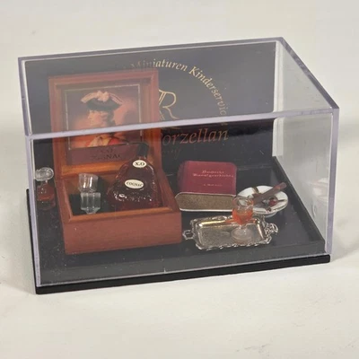 Reutter Porzellan German • Cognac & Cigar Serving Set • 1:12 Scale - Image 1 of 4