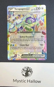 Pokemon Karte - Terapagos EX - Prismatic Evolutions - Double Rare Holo - 092/131 - Bild 1 von 2