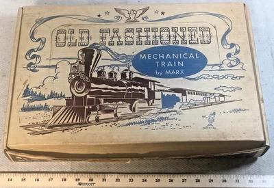 Marx #714 O Gauge windup William Crooks Passenger Set in OB (C) - Image 1 of 4