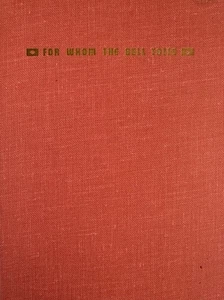 For Whom the Bell Tolls by Ernest Hemingway (1940) 1st Edition - Picture 1 of 14