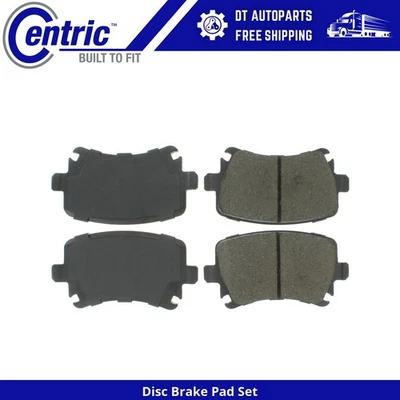 Para Volkswagen Eos 2007-2009 | Pastillas de freno de disco traseras centradas | Semimetálicas Foto 1 de 4