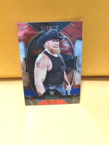 Panini Select WWE BROCK LESNAR 2023 Concourse rojo azul  - Imagen 1 de 2