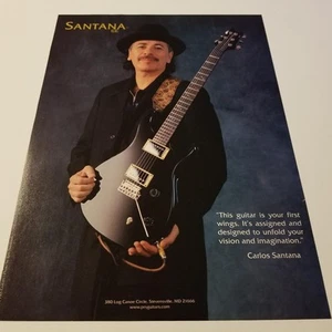 Anuncio de guitarras Carlos Santana PRS - Imagen 1 de 1