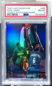 Eddie Jones 1998-99 Flair Showcase #33 Row 2 Legacy Collection /99 Hornets Rare - Picture 1 of 2