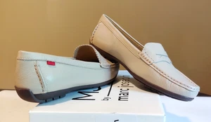 NUOVI mocassini Marc Joseph New York da donna taglia 8,5 Carroll St 2.0 nudi caduti - Foto 1 di 9