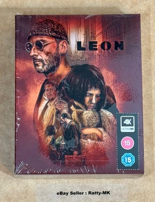 LEON - EVERYTHINGBLU COLLECTOR'S EDITION 4K + BLU RAY STEELBOOK - NEW & SEALED - Image 1 of 4