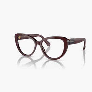 Swarovski Women's Sk2014 Cat Eye Prescription Eyewear Frames - Picture 1 of 8