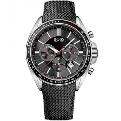Reloj Hugo Boss para hombre 1513087 - Elegante esfera negra cronógrafo Foto 1 de 4