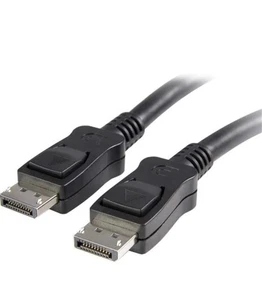 Startech 10FT DISPLAYPORT Cable with LATCHES Male to Male - Picture 1 of 3