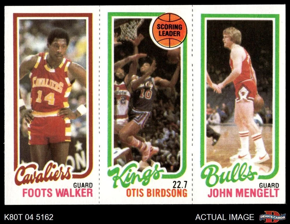 1980 Topps Foots Walker / Otis Birdsong / John Mengelt 60 / 122 / 48 8 - NM/MT - Image 1 of 1