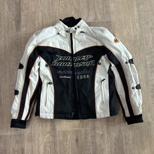 Harley Davidson 97531-06VW Womens Riding Armor Jacket Black/Beige Size Small - Picture 1 of 21