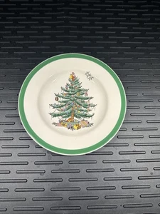 Vintage Spode England Christmas Tree 6 1/2" Bread & Butter Plates One Plate - Picture 1 of 2