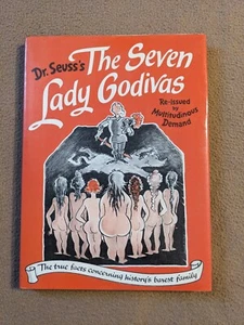 The Seven Lady Godivas, Dr. Seuss, 1987 Reissue, 1st Printing Thus, HC/DJ - Picture 1 of 18