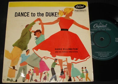 DUKE ELLINGTON – DANCE TO THE DUKE! 1950s CAPITOL JAZZ EP   - Image 1 of 2