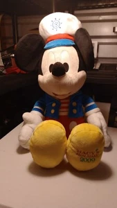 Mickey Mouse Plush Sailor Holiday Edition 21” Stuffed 2009 Disney Macy's - Picture 1 of 4