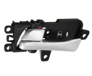 1pc Left Silver Coating Door Inside Handle for 2011-2014 Hyundai Sonata - Picture 1 of 1