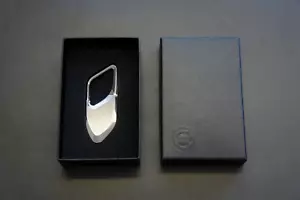 NIB Genuine & OEM BMW Design Stainless Steel Keychain Germany Made - 80272411127 - Picture 1 of 12