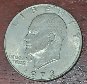 Eisenhower Silber Dollar zirkuliert 1972-D - Bild 1 von 4