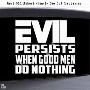 Take Action Vinyl Decal Sticker Inspirational Quote Against Inequality - Picture 1 of 4