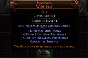 š„Path Of Exile 2š„Dawn Of The Huntš„Beltš„Brynabas Wide Belt - Picture 1 of 1