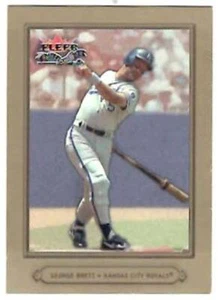 GEORGE BRETT Royals ~ 2002 Fleer Fall Classics ~ SPEDIZIONE GRATUITA - Foto 1 di 1