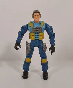 Figura de acción azul Special Opps experto en telecomunicaciones de 4" héroe soldado Lanard - Imagen 1 de 2