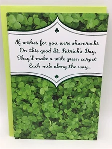 5 Hallmark Happy St. Patrick’s Day Cards FOR ANYONE Someone Special 4.75x7 Card - Picture 1 of 3
