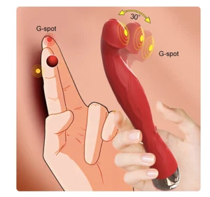 WATERPROOF POWERFUL WIGGLING FEMALE PERSONAL VIBRATING WOMEN G-POINT MASSAGER - Picture 1 of 8
